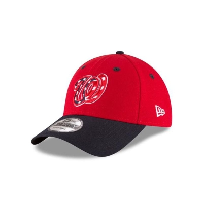 Washington Nationals Gorra | New Era MLB Alt The League 9forty Adjustable Cap Mexico - Rojos